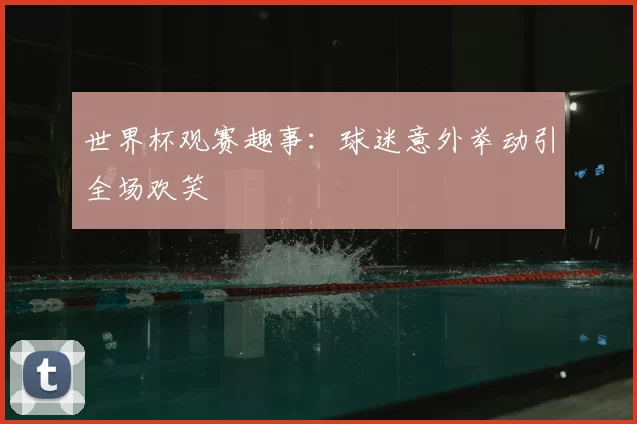 世界杯观赛趣事:球迷意外举动引全场欢笑